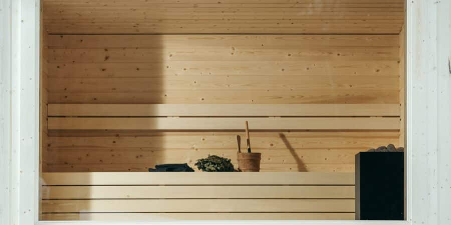 constuire sauna jardin